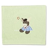 Sterntaler 96244?-?Children's Towel Emmi the Donkey 30?x 50?cm Light Green by Sterntaler