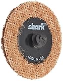 Shark 620t 2インチブラウンCoarse star-brite Disc forスチール、25-pack