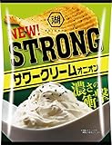 湖池屋 KOIKEYA STRONGポテトチップスサワークリームオニオン 56g ×12袋