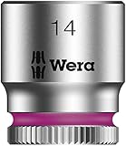 Wera Zyklop 8790 HMA 1/4 Socket, Hex head 14mm x Length 23mm by Wera