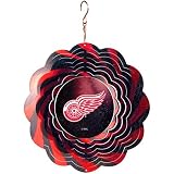 NHL Detroit Red Wings 10 " Geo Wind Spinner