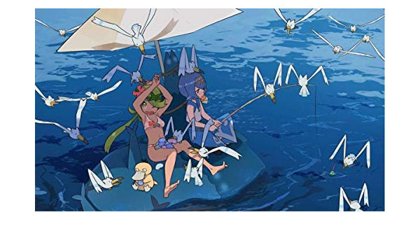 Amazon ポケモンカードゲーム サンムーン 海外限定 マオ スイレン コダック キャモメ プレイマット おもちゃ おもちゃ