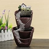 KING DO WAY 2段 植木鉢 多肉植物鉢 観葉植物 プランター フラワーポット 多肉植物 寄せ植え 飾りポット インテリア 花器 樹脂