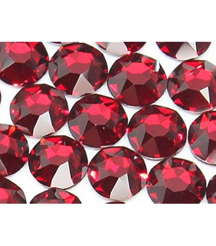 Amazon | スワロフスキー 2088 ライトシャムss20 50粒入り(レッド