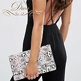 ASOS ヘビ柄 クラッチバック