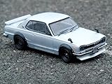 Inno Models 1/64 ニッサン スカイライン 2000 GT-R (KPGC10) シルバー 完成品