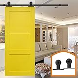 HomeDeco Hardware ドア リフォーム 引き戸 リビング扉 吊り金属部品 レール吊り引き扉 北欧ホーロー 引戸金物