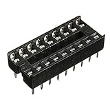 20個セット 18 ピン 2.54mm ワイド IC DIP インテグレート サーキット ソケット アダプター 並行輸入品