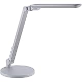 パナソニック LEDデスクライト 置き型 文字くっきり光 昼光色 調光 ライトグレー SQ-LD517-W