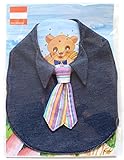キコイ【日本製】 ベビー キッズ ネクタイ+スタイ デニムブルー KIS1003 対象年齢6ヶ月~