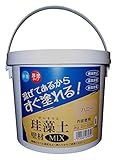フジワラ化学 内装調湿性仕上塗材 珪藻土壁材MIX ハニー 3kg