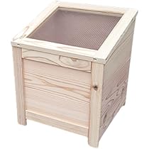 ☆底なし特大キエーロ☆コンポスト防水性が高い杉の木使用　ダークブラウン ☆底なし特大キエーロ☆コンポスト防水性が高い杉の木使用