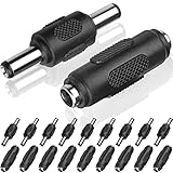 Xiatiaosann 12/24V DC メス - メス カプラ 5.5mm x 2.5mm オス - オス ジャックコネクタ ソケット ワイヤエクステンダー CCTV LED ライトストリップ カーオーディオ オーディオビデオ機器 MP3/MP4 プレーヤー ノートブック DVR用