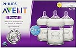 Philips AVENT自然4オンスガラスボトル3パック – f72ad0 C5
