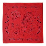 MAPTOTE バンダナ　New York City red