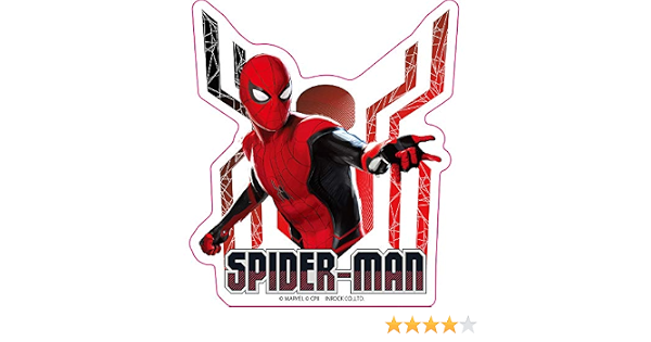 Amazon Co Jp スパイダーマン ファー フロム ホーム Is4 ダイカットステッカーa ホビー 通販
