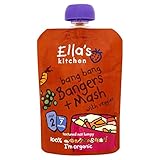 Ella's Kitchen Organic Bangers & Mash 7mth+ (130g) エラのキッチン有機バンガーズアンドマッシュ7Mth + （ 130グラム）