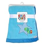 Eric Carle's The Very Hungry Caterpillar Stitched Plush Blanket 30 x 40 (1 Pack, Boys) by Eric Carle