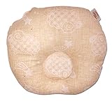 un doudou 【日本製】 ベビーリングまくら ≪ぞう≫ 20×22cm 【オーガニックコットン ダブルガーゼ 綿100%】 〔選べる3柄〕 No.1104