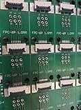 1.0 mm Connector one-side weldin FFC/FPC 6P Connector Adapter Plate Flat Cable Socket Adaptor Connec