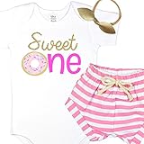 Olive Loves Apple SHORTS ベビー・ガールズ US サイズ: 6-12 Months カラー: ピンク