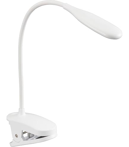 Amazon | オーム(OHM) LEDクリップライト 3段階調色 ホワイト｜オーム