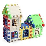 24Pcs Children Kids Bricks House Building Blocks Construction Set Learning Toy by Toy Gift