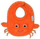 ズッキーニ (Zoocchini)【日本正規品】ベビービブ カニのチャーリーくん レッド 1枚セット ZOO1807