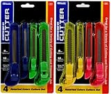 BAZICジャンボ&ミニ多目的カッター( 4 / Pack )