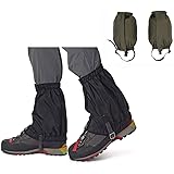 SEKIDAR 登山用ゲイター・スパッツ ショート ゲイター 軽量 通気 [女性用、細身の男性用] 登山用ゲイター ゲイター 防水 登山スパッツ ショット ゲーター レインスパッツ レッグカバー 雨 脚絆 泥除け トレッキング クライミング ハイキン