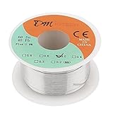 uxcell ハンダ リール はんだ吸取り線 0.5mm 50G 60/40 シルバー