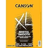 Canson XLﾃつｮ Series Bristol Pad, 9X12 Smooth Fold Over by Canson