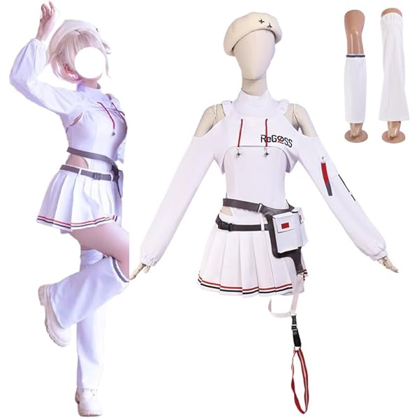 轟はじめ　コスプレ　フルセット　ウィッグ/靴付き Amazon.co.jp: GGcosplay VTuber Todoroki Hajime 轟はじめ コスプレ