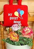 布絵本 MY QUIET BOOK　マイクワイエットブック　バルーン　英語刺しゅう版　知能開発レッスンブック　英語教育　　幼児教育　英語