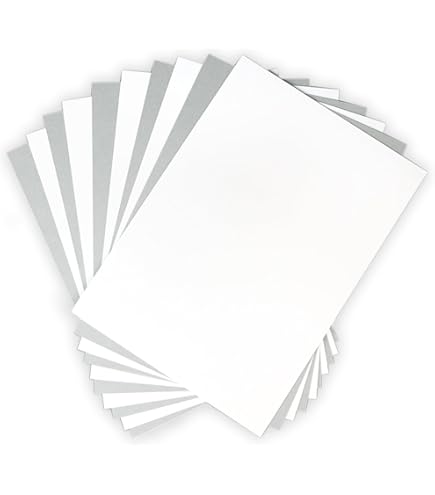 Amazon.co.jp: A4 保護紙 20枚 補強厚紙 折れ曲がり防止 台紙 工作 POP