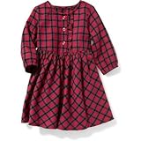 オールドネイビー OLD NAVY/ プラッドフランネルドレス レッドタータン ワンピース 6～12ヶ月【並行輸入】