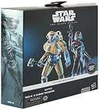 【Amazon.co.jp限定】STAR WARS スター・ウォーズ ブラックシリーズ NED-B & パージ・トルーパー, スター・ウォーズ:オビ=ワン・ケノービ 6インチ (15 cm) サイズ アクションフィギュア カーボナイズド 2体セット 対象年齢4才以上 F7012 正規品 クリスマスおもちゃ、クリスマスギフト