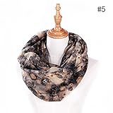 （シャイニング　ガールズ）shining girls 襟巻き マフラー ネックウォーマー スヌード 花柄 秋冬 防寒 かわいい おしゃれ 保温 プレゼント (5)