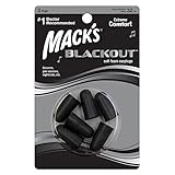 MACK'S ブラックアウト フォーム 耳栓 3ペア 32dB Item # 983