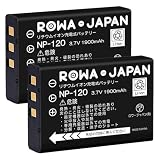 ペンタックス対応 Optio 450 550 750 MX の D-LI7 互換 バッテリー【2個セット】ロワジャパン【PSE基準検品】