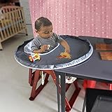 防水シートカバーベビーハイチェア給紙のランチョンマットを食べる