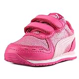(プーマ) Puma Cabana Racer Glitter V ベビー 米国 4 ピンク スニーカー [並行輸入品]