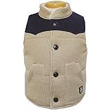 un-deco アンデコ 中綿入り ニットキルト ベスト ベージュ◇80cm