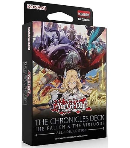 Yu-Gi-Oh! Chronicles: Fallen & Virtuous All-Foil Deck by KONAMI