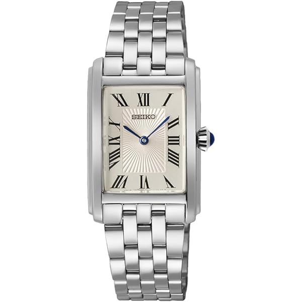 Amazon | [セイコー] SEIKO 腕時計 レディース レクタングラー