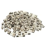 チューブヒューズキット – TOOGOO ( R ) 100個セット5 x 20 mmクイックブローガラス管ヒューズ詰め合わせキット、fast-blowガラスヒューズ