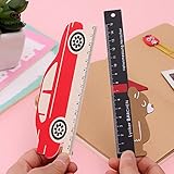 function-ruler 1ピース新しい直線定規木製車ツールひな形かわいい図面ギフト韓国オフィス学校Kitten 5646345083046