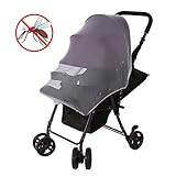 【2点セット】ベビーカー蚊帳 虫除け 日よけネット 蚊/モスなど防虫 通気 ベビーカー用