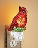 Glitter Cardinal Night Light
