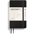 LEUCHTTURM1917(ロイヒトトゥルム1917) ノート A6 ドット方眼 ソフトカバー ブラック 311346 正規輸入品